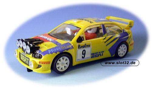 SCX Seat Cordoba E2 WRC yellow # 3
